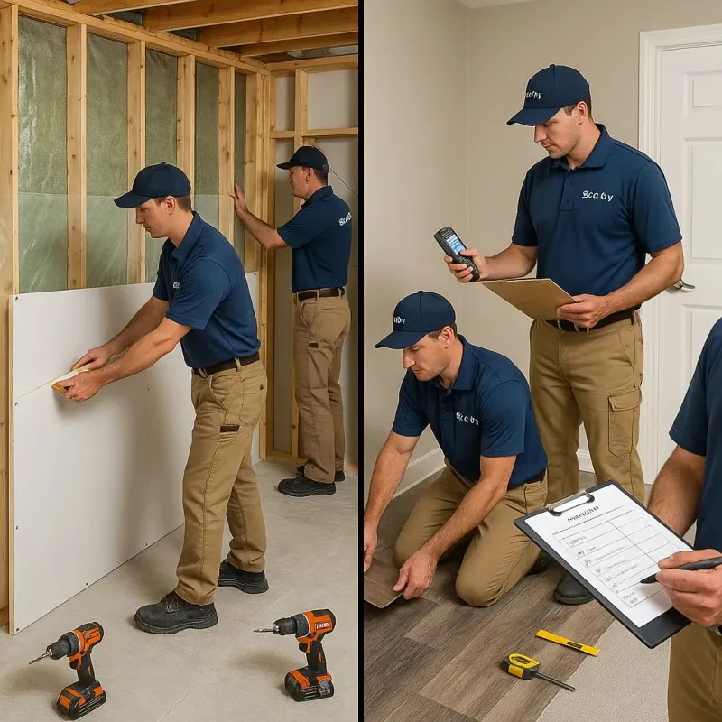Repairs and Reconstruction process in Spencer, IN